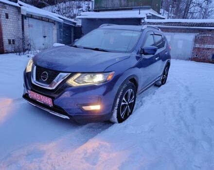 Синий Ниссан Rogue, объемом двигателя 2.5 л и пробегом 183 тыс. км за 14900 $, фото 1 на Automoto.ua