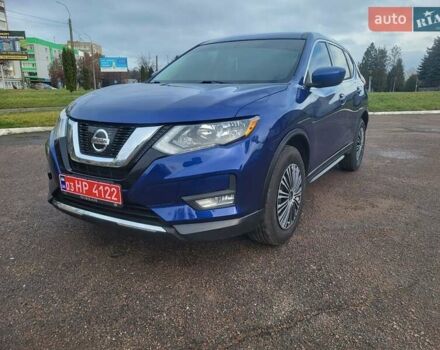 Синий Ниссан Rogue, объемом двигателя 2.49 л и пробегом 189 тыс. км за 11990 $, фото 1 на Automoto.ua