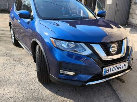 Синий Ниссан Rogue, объемом двигателя 2.5 л и пробегом 114 тыс. км за 15300 $, фото 1 на Automoto.ua