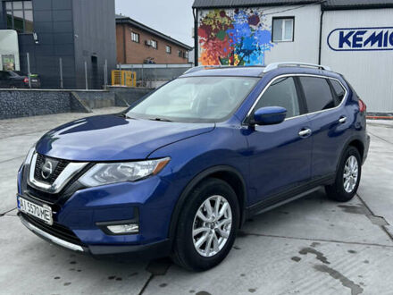 Синий Ниссан Rogue, объемом двигателя 2.49 л и пробегом 90 тыс. км за 15500 $, фото 1 на Automoto.ua