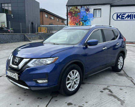 Синий Ниссан Rogue, объемом двигателя 2.49 л и пробегом 90 тыс. км за 15500 $, фото 1 на Automoto.ua