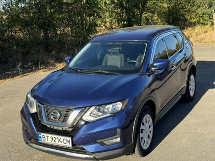 Синий Ниссан Rogue, объемом двигателя 2.49 л и пробегом 195 тыс. км за 13500 $, фото 1 на Automoto.ua