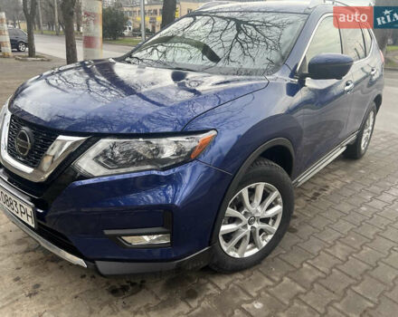 Синий Ниссан Rogue, объемом двигателя 2.49 л и пробегом 100 тыс. км за 14500 $, фото 1 на Automoto.ua