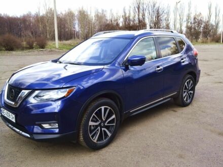 Синий Ниссан Rogue, объемом двигателя 2.5 л и пробегом 160 тыс. км за 14300 $, фото 1 на Automoto.ua
