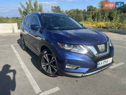Синий Ниссан Rogue, объемом двигателя 2.49 л и пробегом 76 тыс. км за 25000 $, фото 1 на Automoto.ua