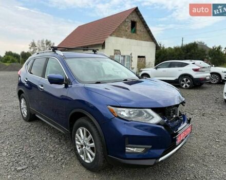 Синий Ниссан Rogue, объемом двигателя 2.5 л и пробегом 174 тыс. км за 10200 $, фото 1 на Automoto.ua