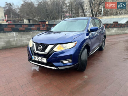 Синий Ниссан Rogue, объемом двигателя 2.49 л и пробегом 161 тыс. км за 12999 $, фото 1 на Automoto.ua