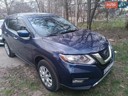 Синий Ниссан Rogue, объемом двигателя 2.49 л и пробегом 190 тыс. км за 13900 $, фото 1 на Automoto.ua