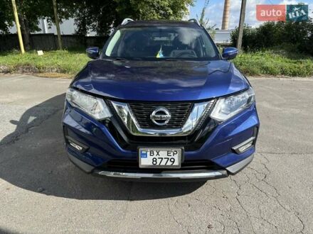 Синий Ниссан Rogue, объемом двигателя 2.4 л и пробегом 137 тыс. км за 14300 $, фото 1 на Automoto.ua