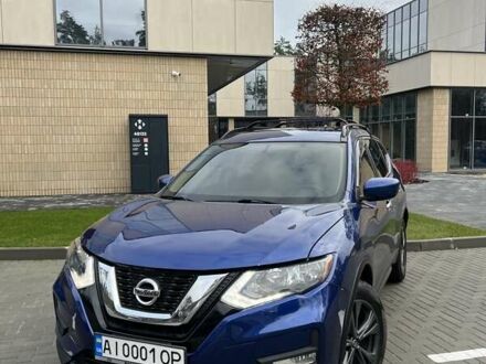 Синий Ниссан Rogue, объемом двигателя 2.49 л и пробегом 120 тыс. км за 14300 $, фото 1 на Automoto.ua