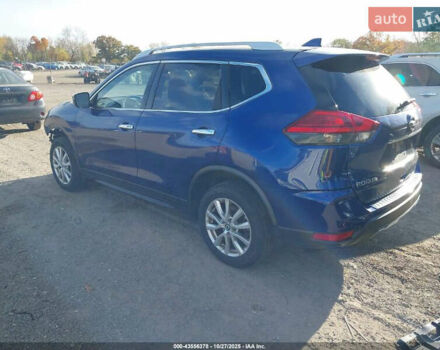 Синий Ниссан Rogue, объемом двигателя 2.5 л и пробегом 215 тыс. км за 8500 $, фото 1 на Automoto.ua