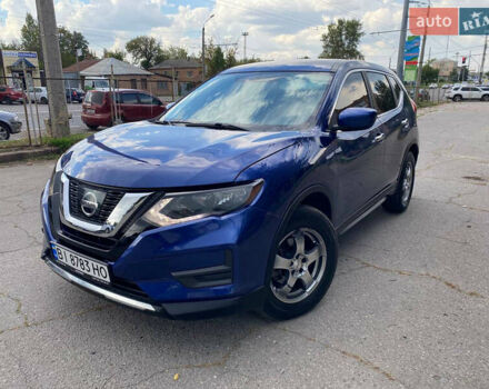 Синий Ниссан Rogue, объемом двигателя 2.49 л и пробегом 75 тыс. км за 12900 $, фото 1 на Automoto.ua