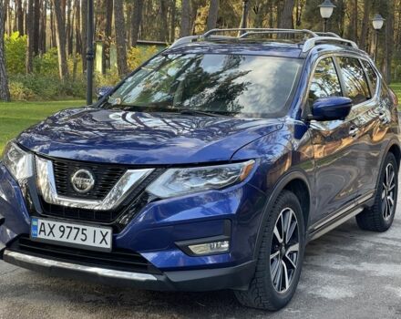 Синий Ниссан Rogue, объемом двигателя 2.5 л и пробегом 99 тыс. км за 16713 $, фото 1 на Automoto.ua