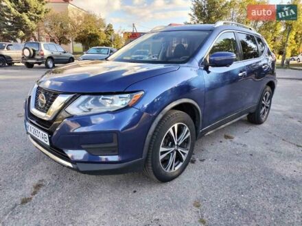 Синий Ниссан Rogue, объемом двигателя 2.5 л и пробегом 129 тыс. км за 13900 $, фото 1 на Automoto.ua