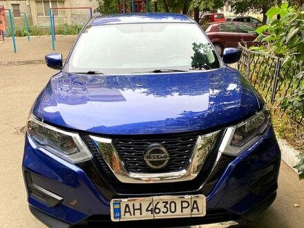 Синий Ниссан Rogue, объемом двигателя 2.5 л и пробегом 103 тыс. км за 15000 $, фото 1 на Automoto.ua