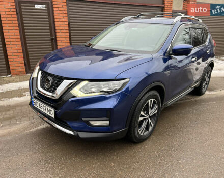 Синий Ниссан Rogue, объемом двигателя 2.49 л и пробегом 84 тыс. км за 16500 $, фото 1 на Automoto.ua