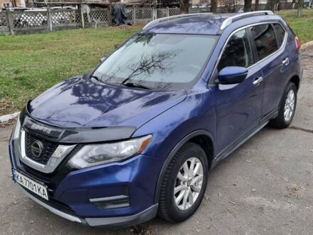 Синий Ниссан Rogue, объемом двигателя 2.5 л и пробегом 100 тыс. км за 15555 $, фото 1 на Automoto.ua