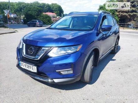 Ніссан Rogue 2019 у Тернополі на Automoto.ua Синій Ніссан Rogue, об'ємом двигуна 2.5 л та пробігом 35 тис. км за 20950 $, фото 1 на Automoto.ua