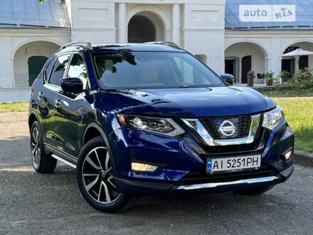 Ниссан Rogue 2019 в Белой Церкве на Automoto.ua Синий Ниссан Rogue, объемом двигателя 2.5 л и пробегом 62 тыс. км за 18600 $, фото 1 на Automoto.ua