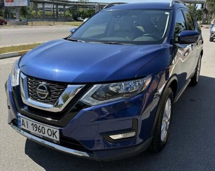 Синий Ниссан Rogue, объемом двигателя 2.49 л и пробегом 82 тыс. км за 16300 $, фото 1 на Automoto.ua
