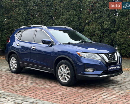 Синий Ниссан Rogue, объемом двигателя 2.49 л и пробегом 113 тыс. км за 15500 $, фото 1 на Automoto.ua