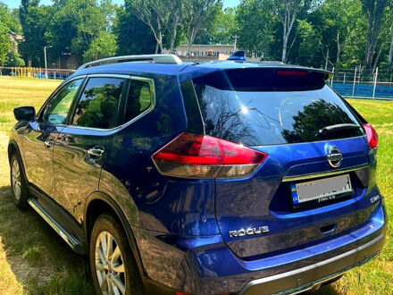 Синий Ниссан Rogue, объемом двигателя 2.4 л и пробегом 110 тыс. км за 16000 $, фото 1 на Automoto.ua