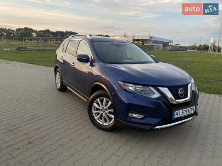 Синий Ниссан Rogue, объемом двигателя 2.49 л и пробегом 94 тыс. км за 15600 $, фото 1 на Automoto.ua
