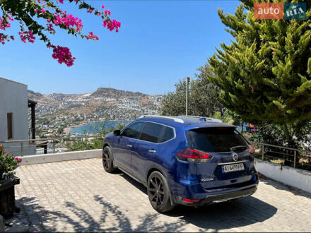 Синий Ниссан Rogue, объемом двигателя 2.49 л и пробегом 183 тыс. км за 15500 $, фото 1 на Automoto.ua