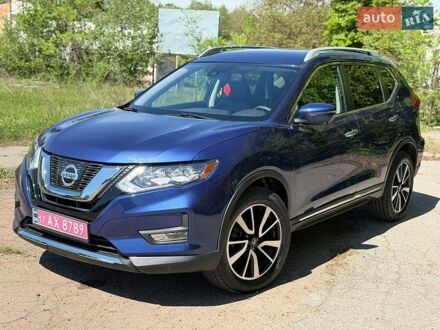 Синий Ниссан Rogue, объемом двигателя 2.5 л и пробегом 100 тыс. км за 14999 $, фото 1 на Automoto.ua