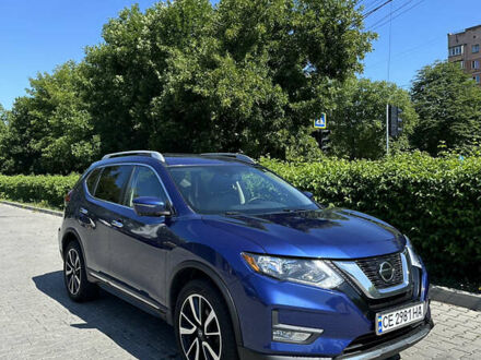 Синий Ниссан Rogue, объемом двигателя 2.49 л и пробегом 147 тыс. км за 18500 $, фото 1 на Automoto.ua