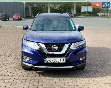 Синий Ниссан Rogue, объемом двигателя 2.49 л и пробегом 74 тыс. км за 17300 $, фото 1 на Automoto.ua