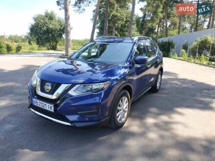 Синий Ниссан Rogue, объемом двигателя 2.49 л и пробегом 36 тыс. км за 19000 $, фото 1 на Automoto.ua