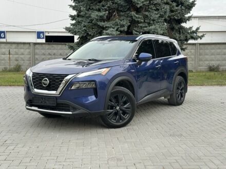 Синий Ниссан Rogue, объемом двигателя 2.5 л и пробегом 123 тыс. км за 20302 $, фото 1 на Automoto.ua