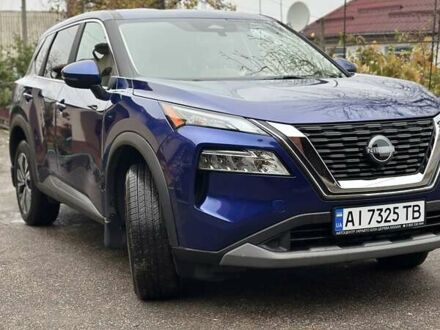 Синий Ниссан Rogue, объемом двигателя 1.5 л и пробегом 90 тыс. км за 23900 $, фото 1 на Automoto.ua