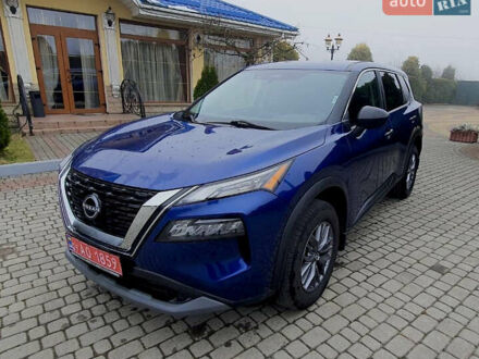 Синий Ниссан Rogue, объемом двигателя 1.5 л и пробегом 76 тыс. км за 22000 $, фото 1 на Automoto.ua