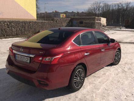 Ніссан Сентра 2017 у Києві на Automoto.ua Червоний Ніссан Сентра, об'ємом двигуна 1.8 л та пробігом 177 тис. км за 8900 $, фото 1 на Automoto.ua
