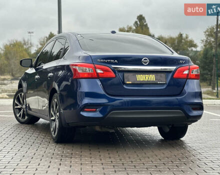 Ниссан Сентра 2017 в Киеве на Automoto.ua Синий Ниссан Сентра, объемом двигателя 1.8 л и пробегом 128 тыс. км за 9600 $, фото 16 на Automoto.ua