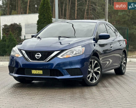 Ниссан Сентра 2017 в Киеве на Automoto.ua Синий Ниссан Сентра, объемом двигателя 1.8 л и пробегом 128 тыс. км за 9600 $, фото 1 на Automoto.ua