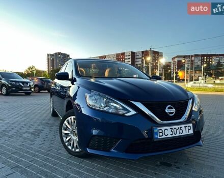 Синий Ниссан Сентра, объемом двигателя 1.8 л и пробегом 169 тыс. км за 9200 $, фото 1 на Automoto.ua