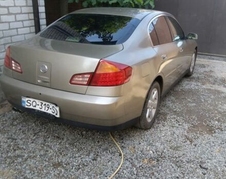 Бежевый Ниссан Скайлайн, объемом двигателя 2.5 л и пробегом 190 тыс. км за 2500 $, фото 2 на Automoto.ua