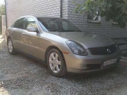 Ниссан Скайлайн 2001 в Одессе на Automoto.ua Бежевый Ниссан Скайлайн, объемом двигателя 2.5 л и пробегом 190 тыс. км за 2500 $, фото 1 на Automoto.ua