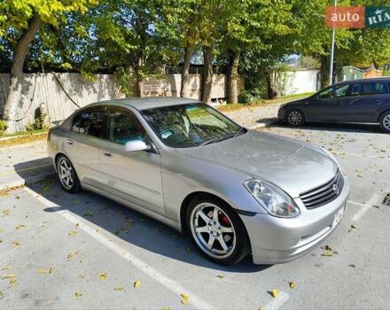 Серый Ниссан Скайлайн, объемом двигателя 2.5 л и пробегом 222 тыс. км за 5900 $, фото 9 на Automoto.ua