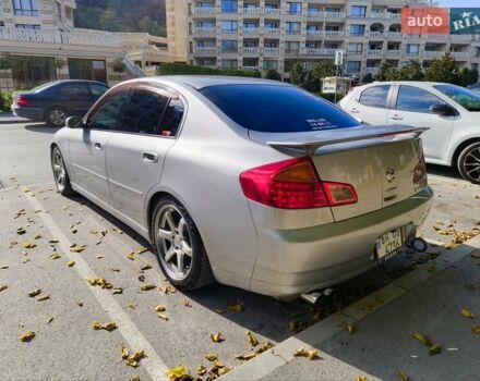 Серый Ниссан Скайлайн, объемом двигателя 2.5 л и пробегом 222 тыс. км за 5900 $, фото 10 на Automoto.ua