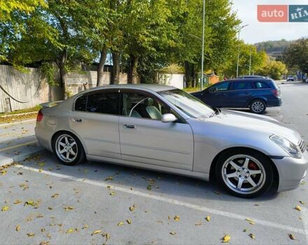 Серый Ниссан Скайлайн, объемом двигателя 2.5 л и пробегом 222 тыс. км за 5900 $, фото 8 на Automoto.ua