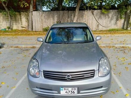 Сірий Ніссан Скайлайн, об'ємом двигуна 2.5 л та пробігом 222 тис. км за 5900 $, фото 1 на Automoto.ua