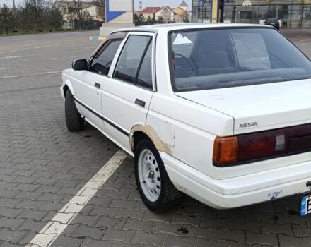 Белый Ниссан Санни, объемом двигателя 1.3 л и пробегом 260 тыс. км за 550 $, фото 3 на Automoto.ua