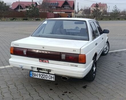 Белый Ниссан Санни, объемом двигателя 1.3 л и пробегом 260 тыс. км за 550 $, фото 1 на Automoto.ua