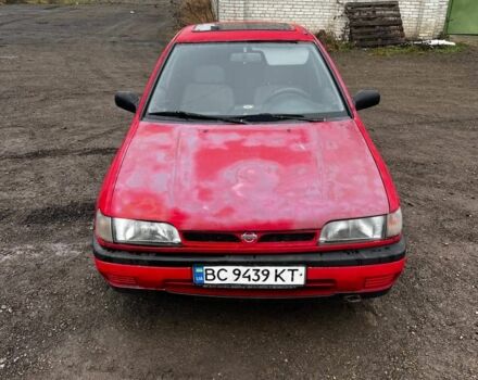 Красный Ниссан Санни, объемом двигателя 2 л и пробегом 586 тыс. км за 650 $, фото 3 на Automoto.ua