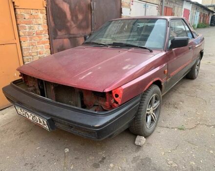 Красный Ниссан Санни, объемом двигателя 1.6 л и пробегом 210 тыс. км за 400 $, фото 3 на Automoto.ua