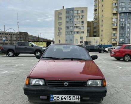 Красный Ниссан Санни, объемом двигателя 1.7 л и пробегом 280 тыс. км за 1500 $, фото 1 на Automoto.ua